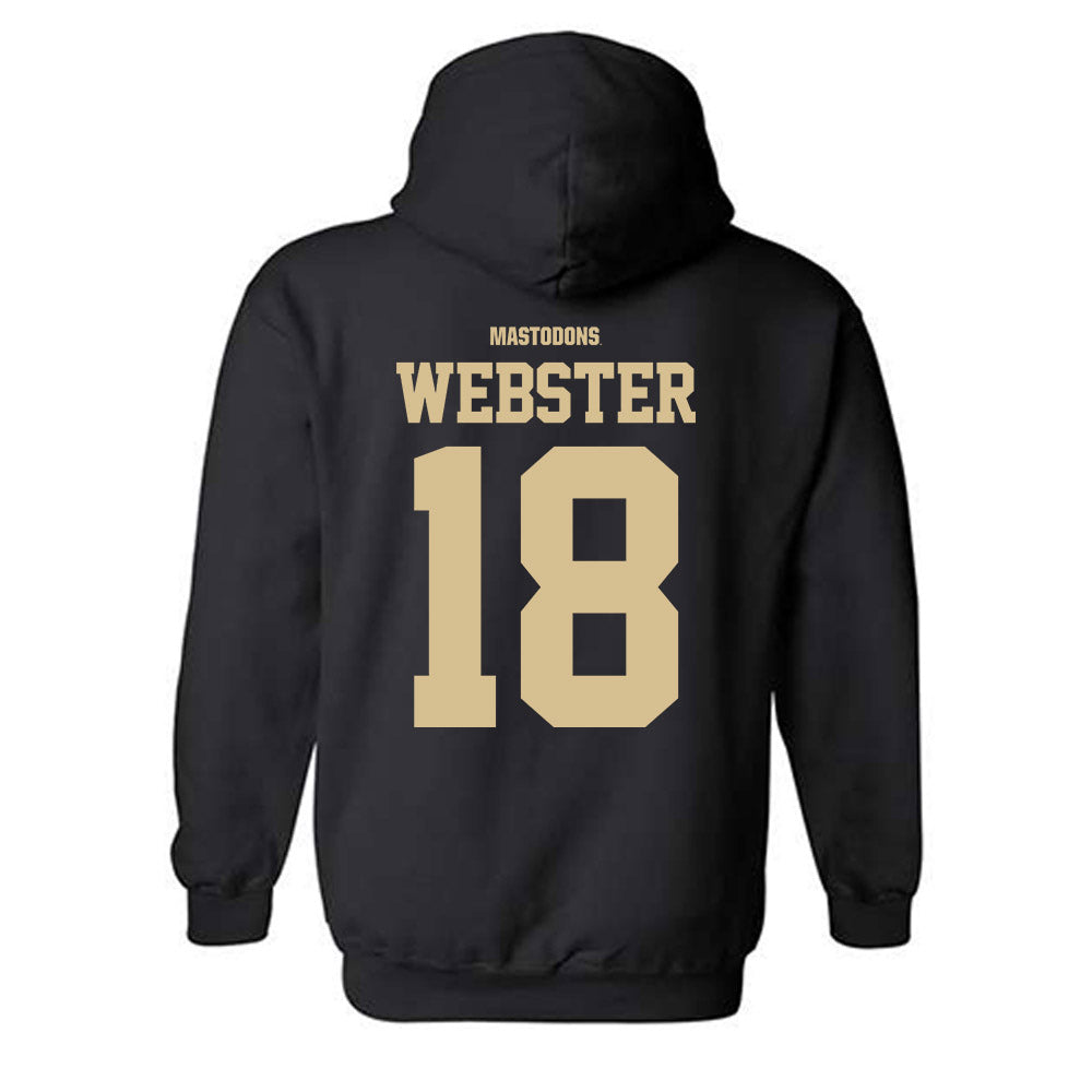 PFW - NCAA Women's Soccer : Scarlett Webster - Classic Shersey Hooded Sweatshirt-1