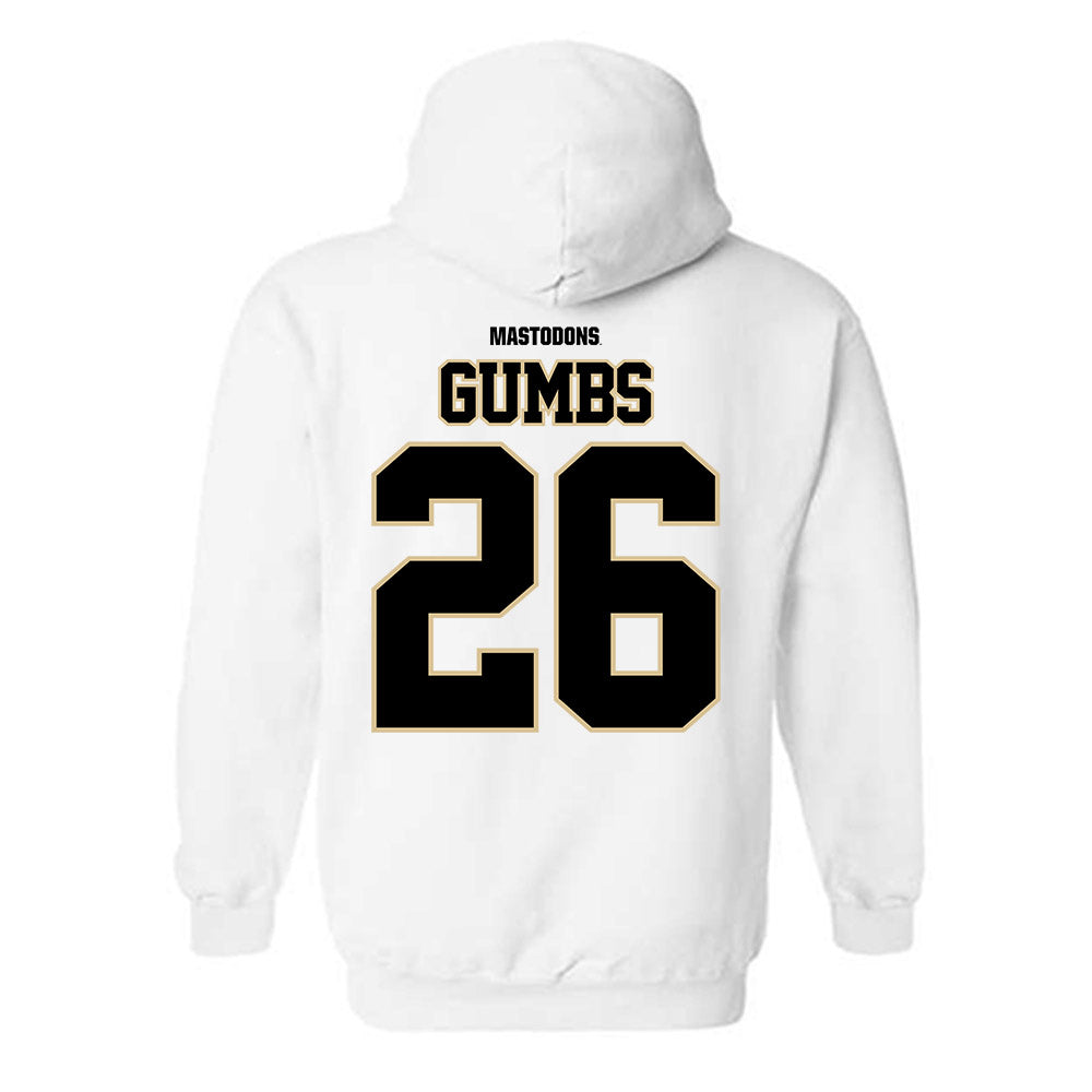 PFW - NCAA Men's Soccer : Tegan Gumbs - Classic Shersey Hooded Sweatshirt-1