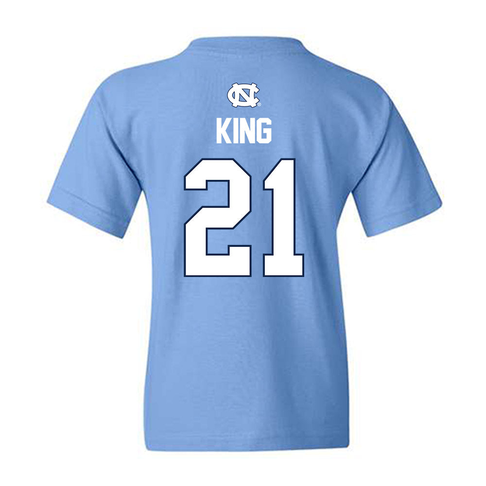 UNC - NCAA Women's Lacrosse : Reese King - NCAA® Champions Classic Shersey Youth T-Shirt-1