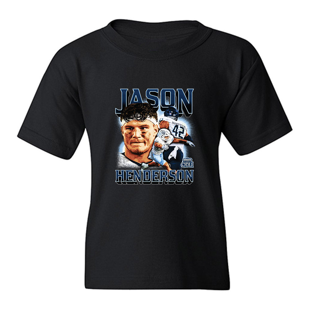 Old Dominion - NCAA Football : Jason Henderson - Youth T-Shirt-0