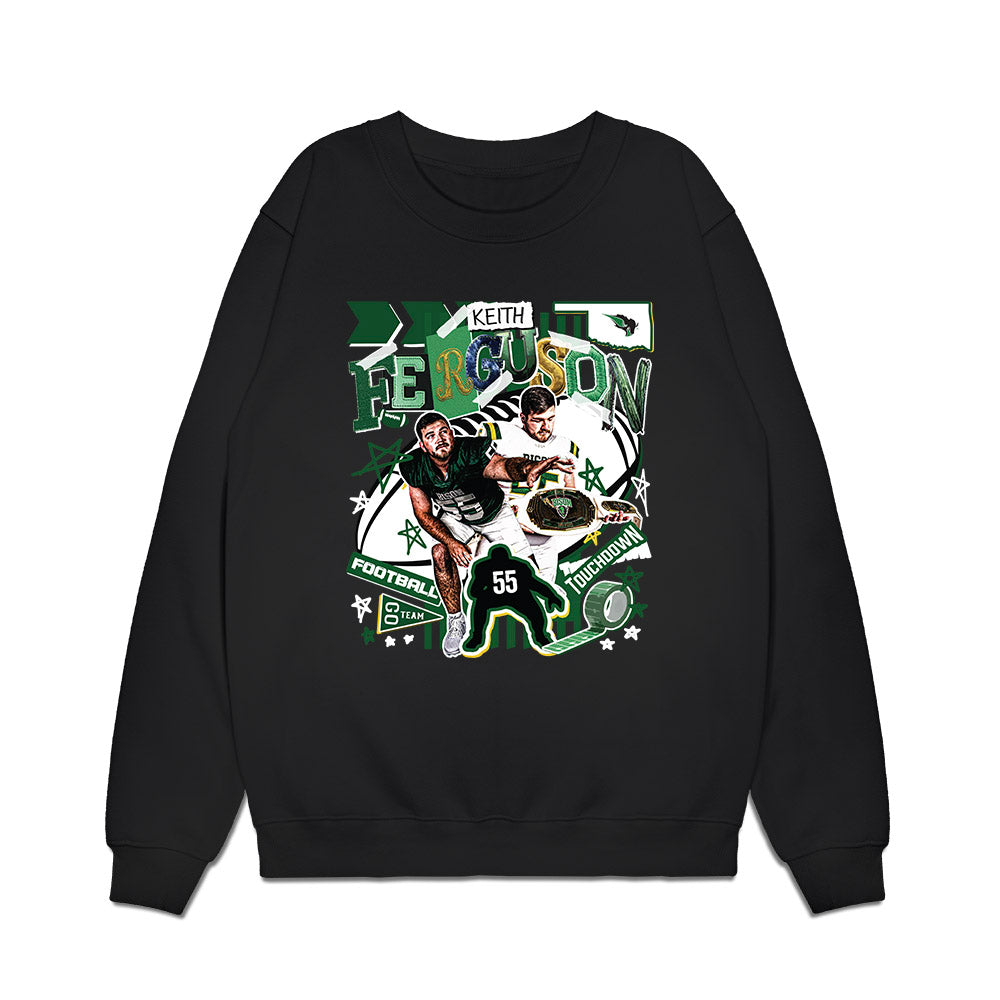 OKBU - NCAA Football : Keith Ferguson - Collage Premium Crewneck Sweatshirt-0
