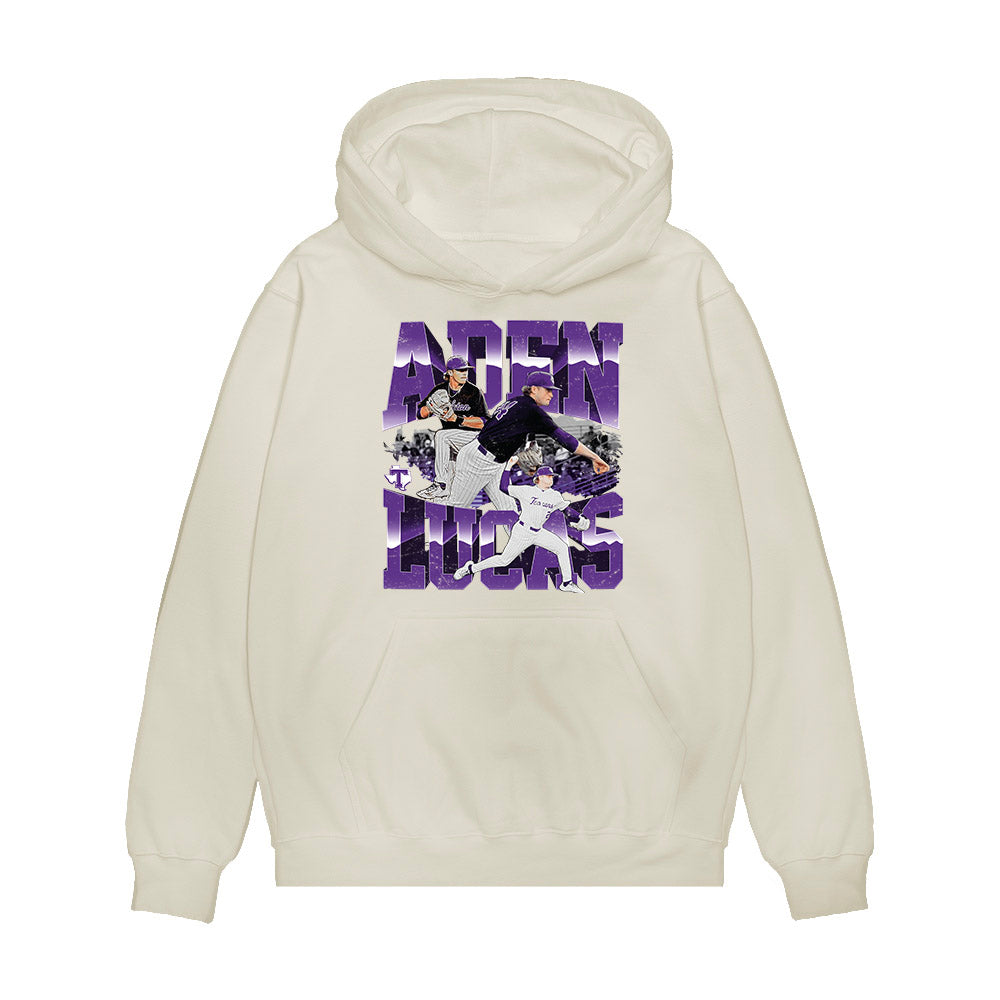 Tarleton State - NCAA Baseball : Aden Lucas - Premium Hooded Sweatshirt-0