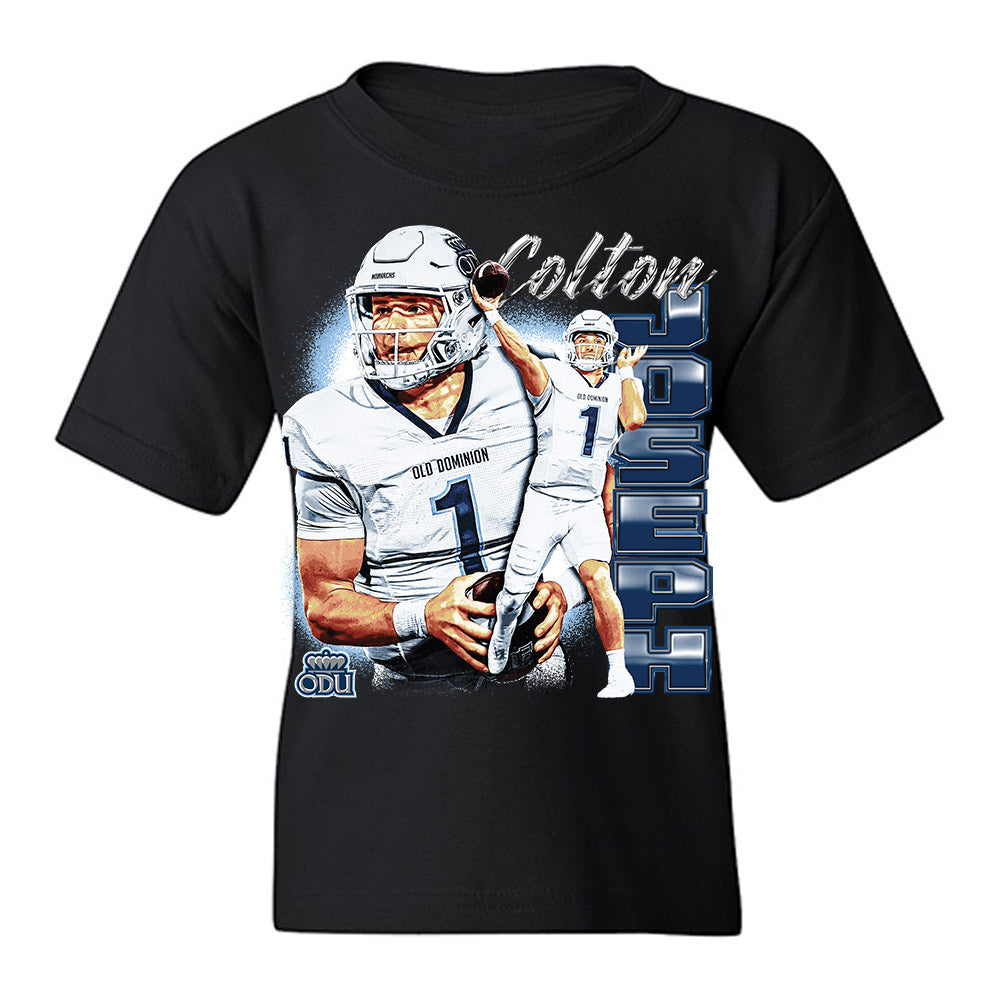 Old Dominion - NCAA Football : Colton Joseph - Collage Youth T-Shirt-0
