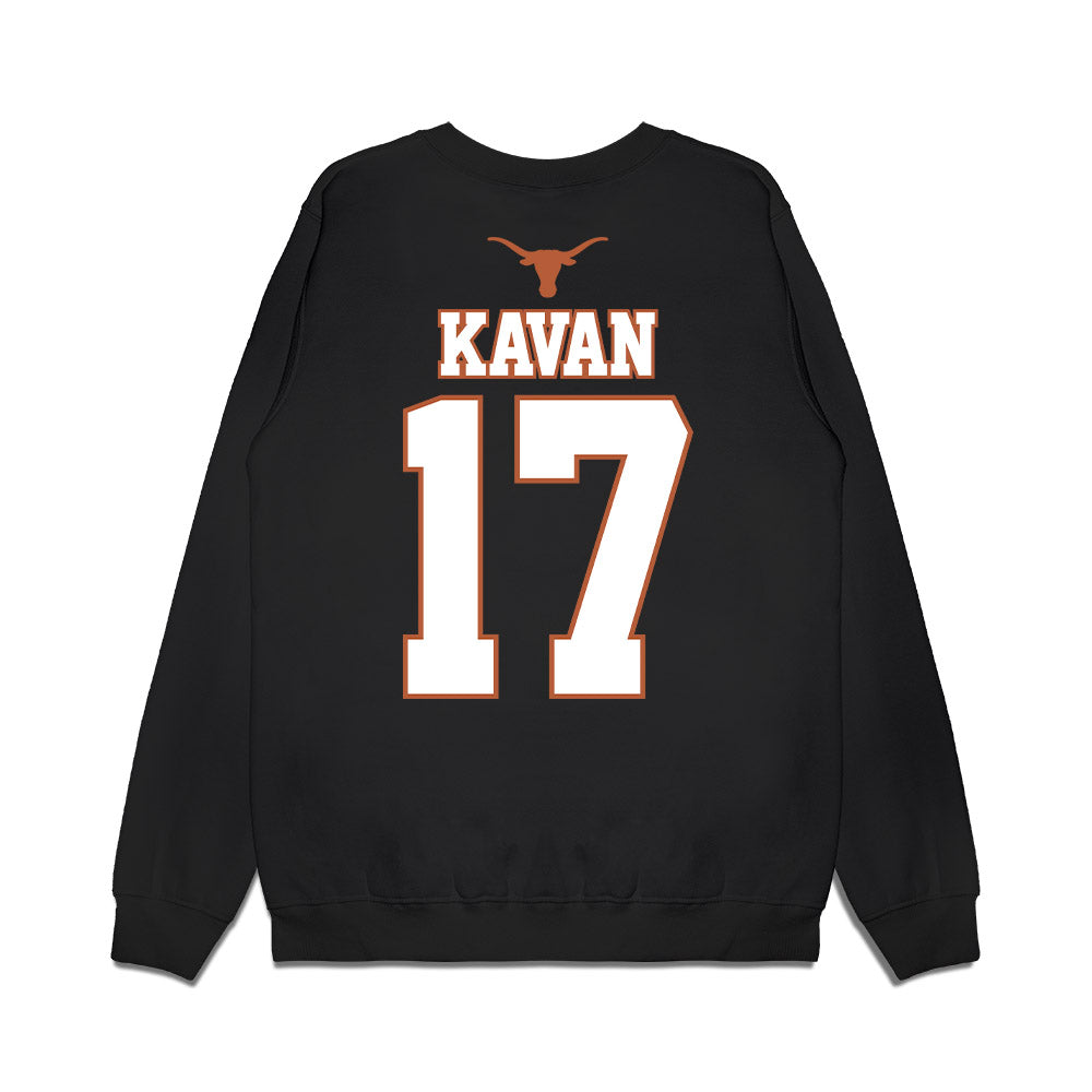 Texas - NCAA Softball : Teagan Kavan - NCAA® Champions Sports Shersey Fleece Crewneck Sweatshirt-1