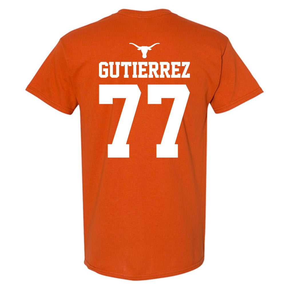 Texas - NCAA Softball : Citlaly Gutierrez - NCAA® Champions Sports Shersey T-Shirt-1