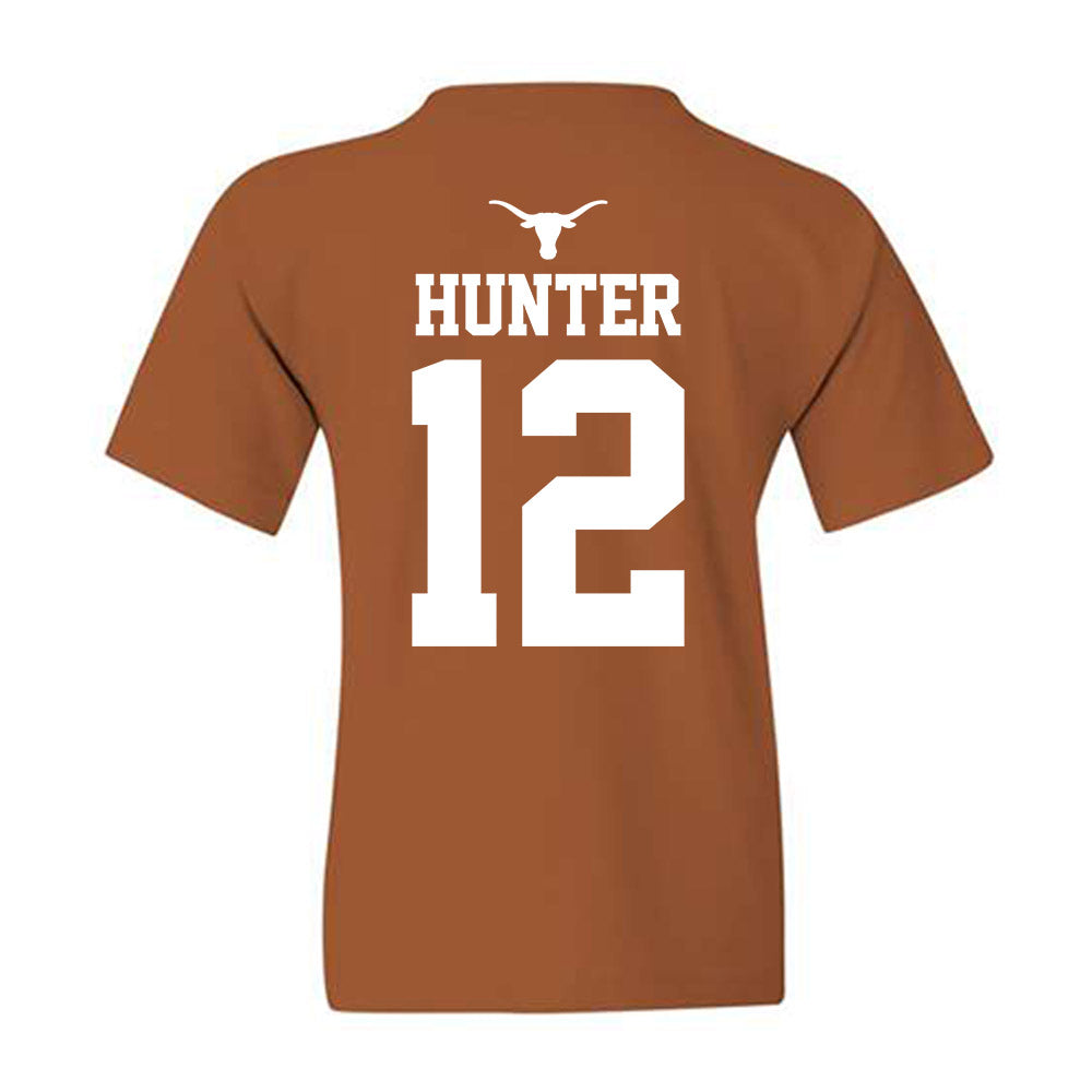 Texas - NCAA Softball : Victoria Hunter - NCAA® Champions Sports Shersey Youth T-Shirt-1