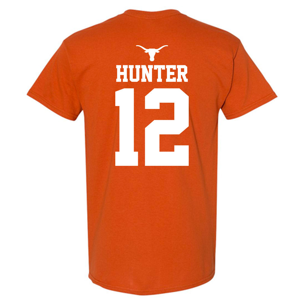 Texas - NCAA Softball : Victoria Hunter - NCAA® Champions Sports Shersey T-Shirt-1