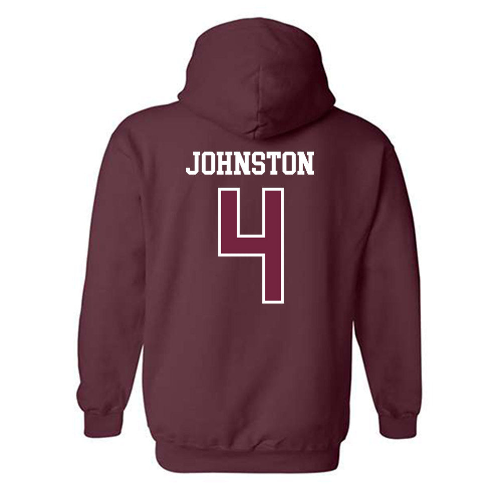 Fairmont State - NCAA Baseball : Maddox Johnston - Classic Shersey Hooded Sweatshirt-1