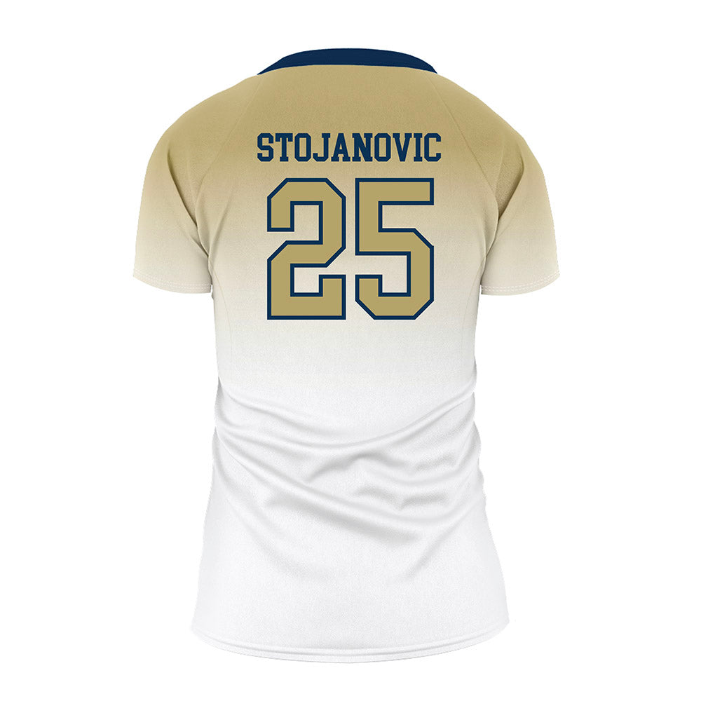 Georgia Tech - NCAA Women's Volleyball : Bjanka Stojanovic - White Volleyball Jersey-1