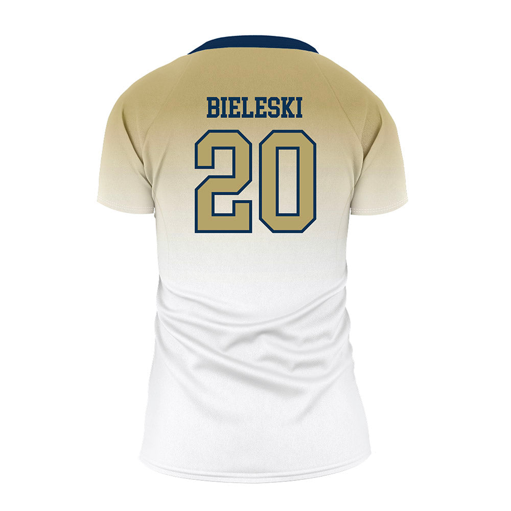 Georgia Tech - NCAA Women's Volleyball : Laura Bieleski - White Volleyball Jersey-1