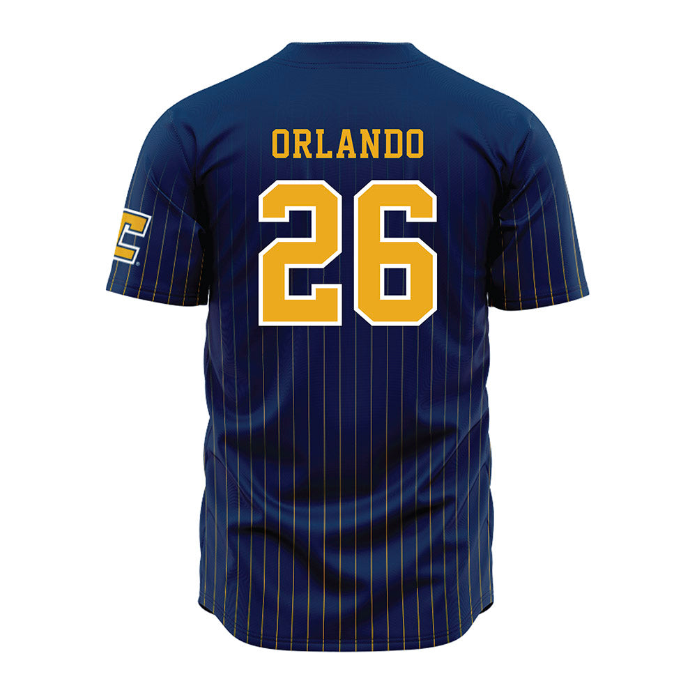 UTC - NCAA Softball : Alyssa Orlando - Blue Jersey-1
