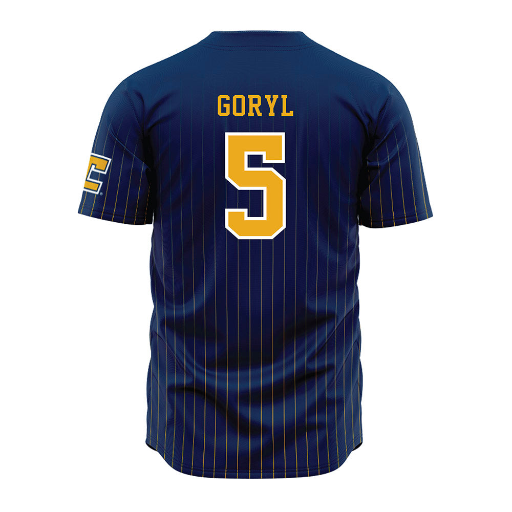 UTC - NCAA Beach Volleyball : Ava Goryl - Blue Jersey-1