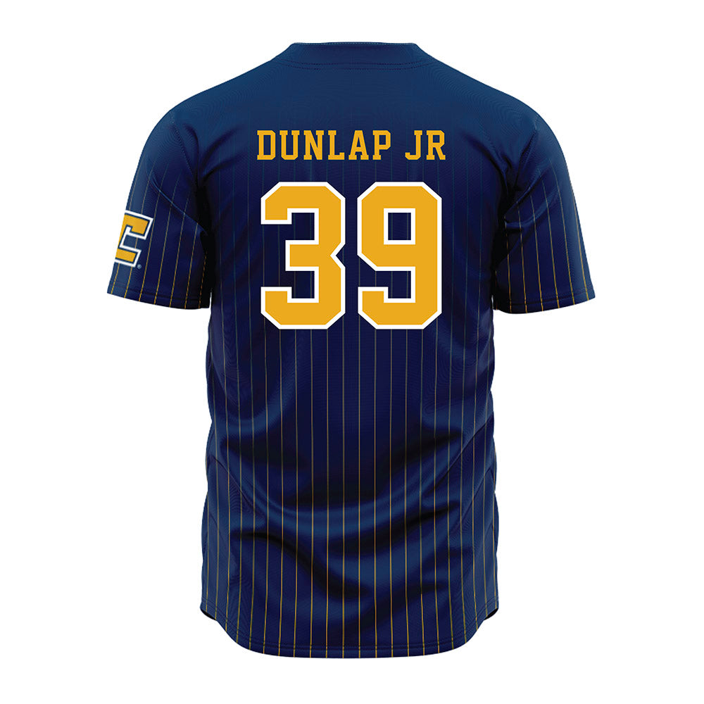 UTC - NCAA Football : Jarian Dunlap Jr - Blue Jersey-1