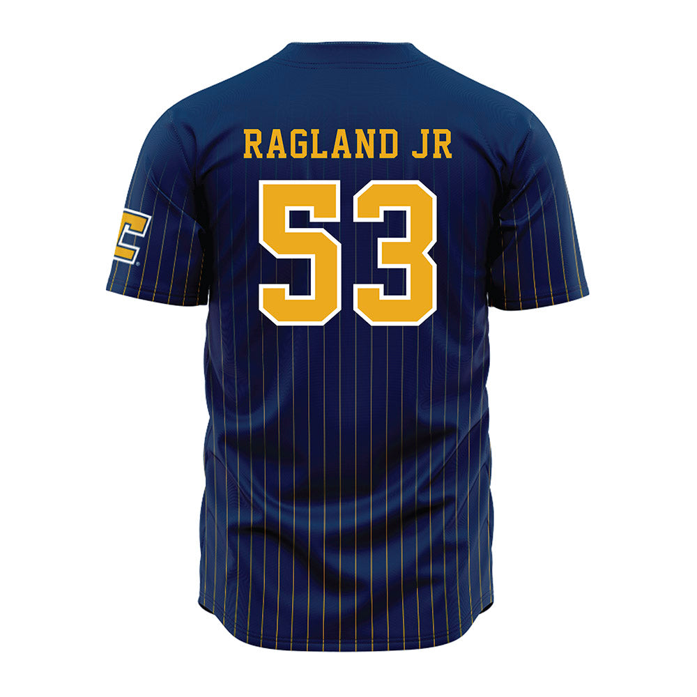 UTC - NCAA Football : BJ Ragland Jr - Blue Jersey-1
