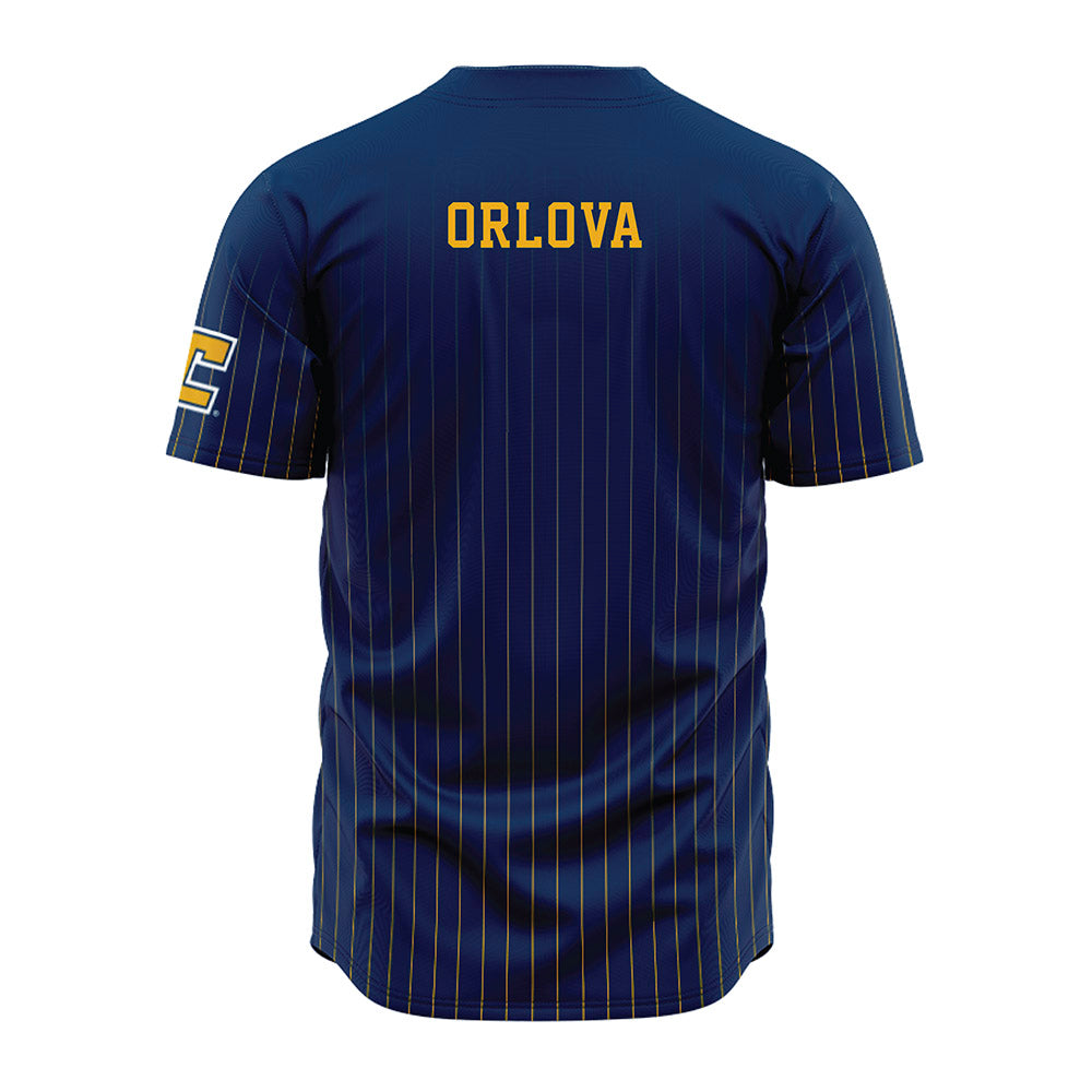 UTC - NCAA Women's Tennis : Madlen Orlova - Blue Jersey-1