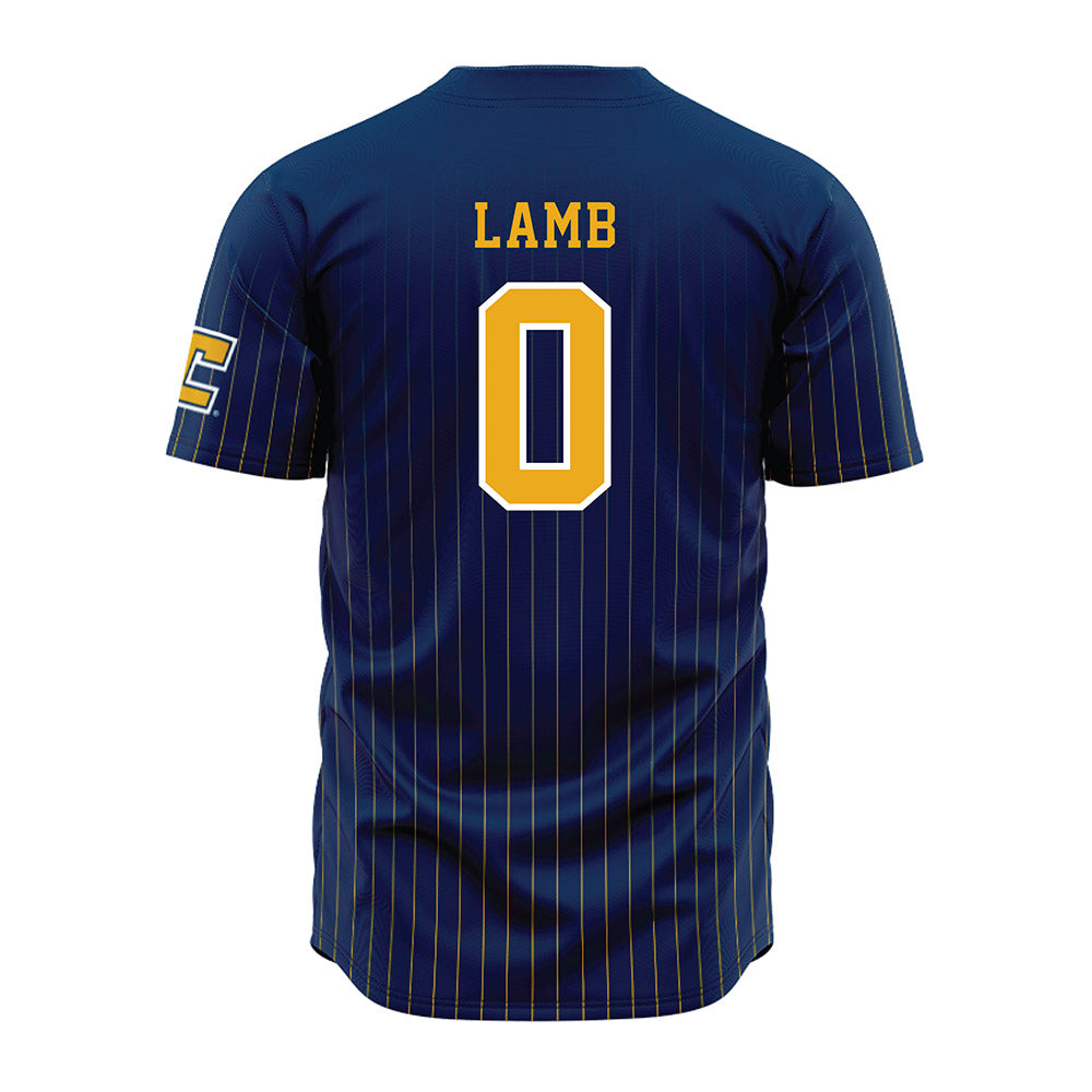 UTC - NCAA Softball : Riley Lamb - Blue Jersey-1