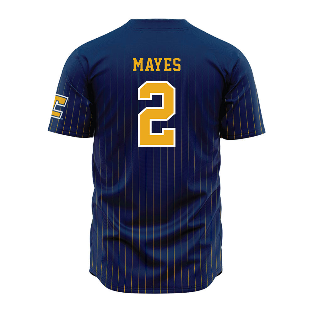 UTC - NCAA Football : Jamoi Mayes - Blue Jersey-1