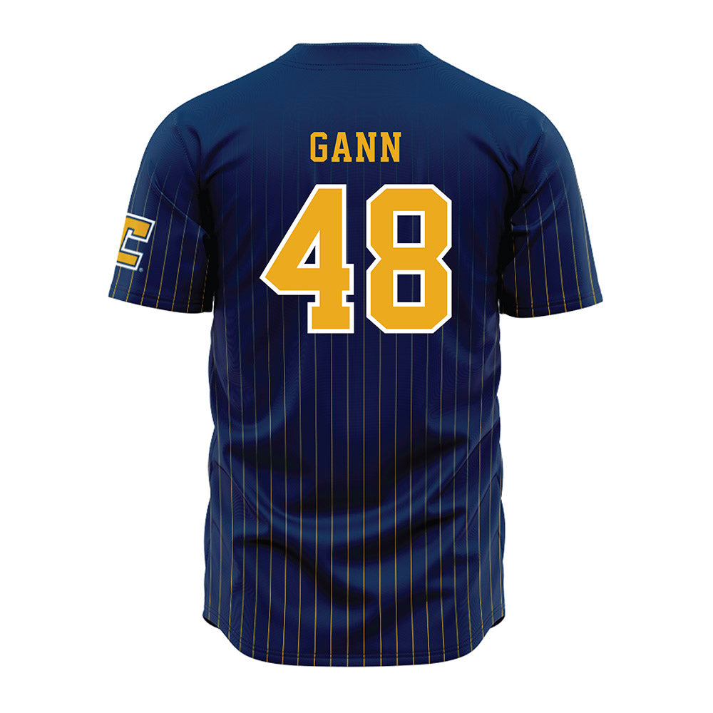 UTC - NCAA Football : Brody Gann - Blue Jersey-1