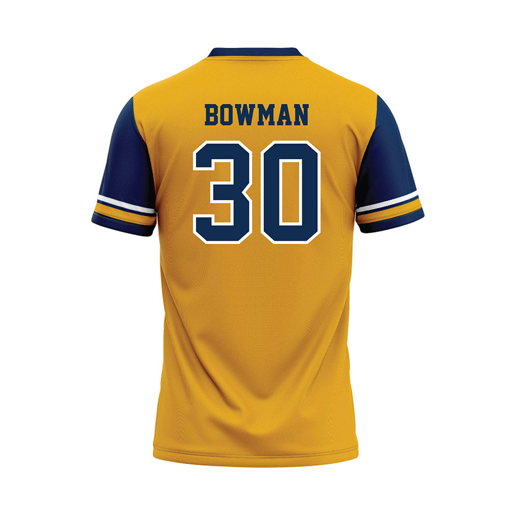 UTC - NCAA Men's Basketball : Josh Bowman - Gold Jersey-1