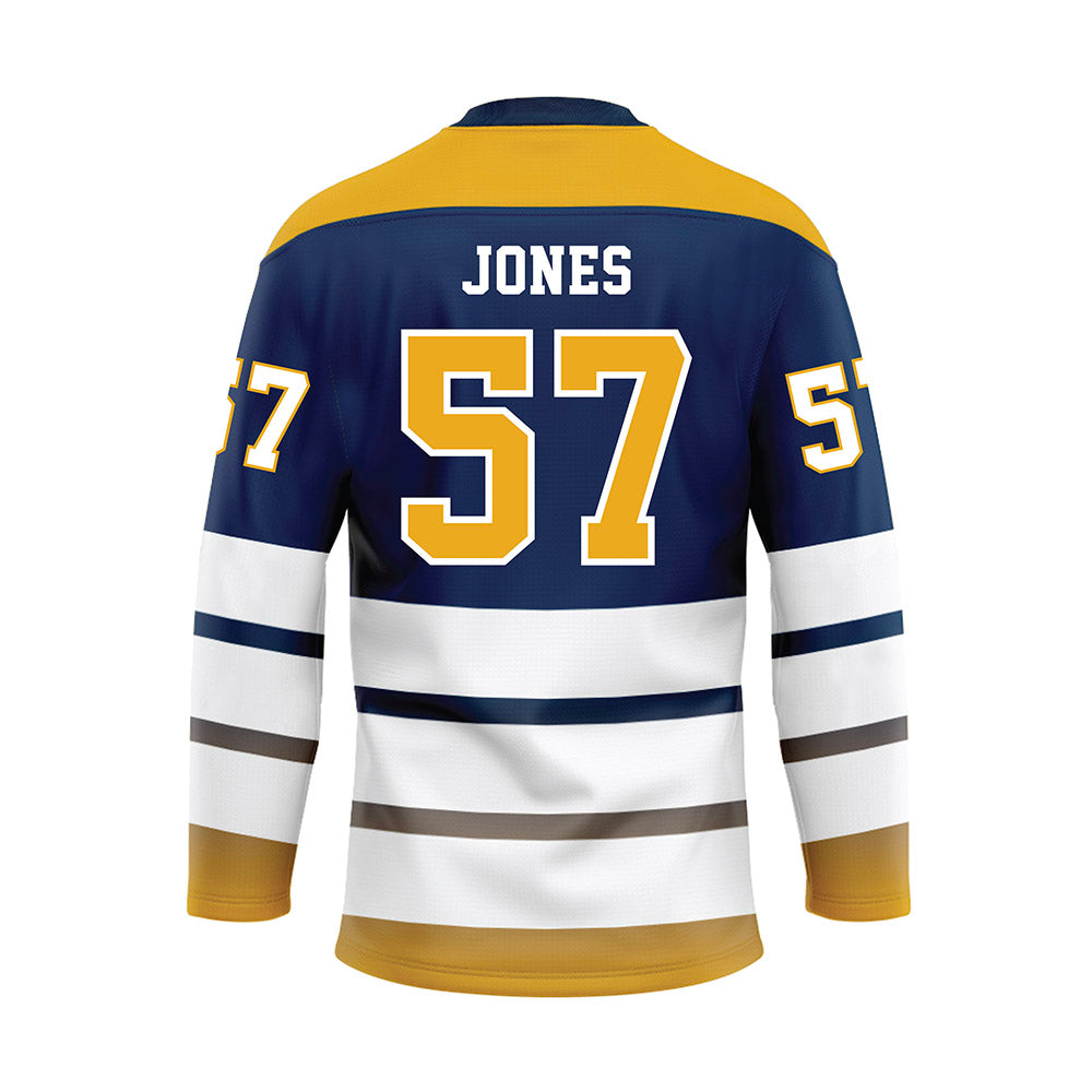 UTC - NCAA Football : Jamarr Jones - Blue Hockey Jersey-1