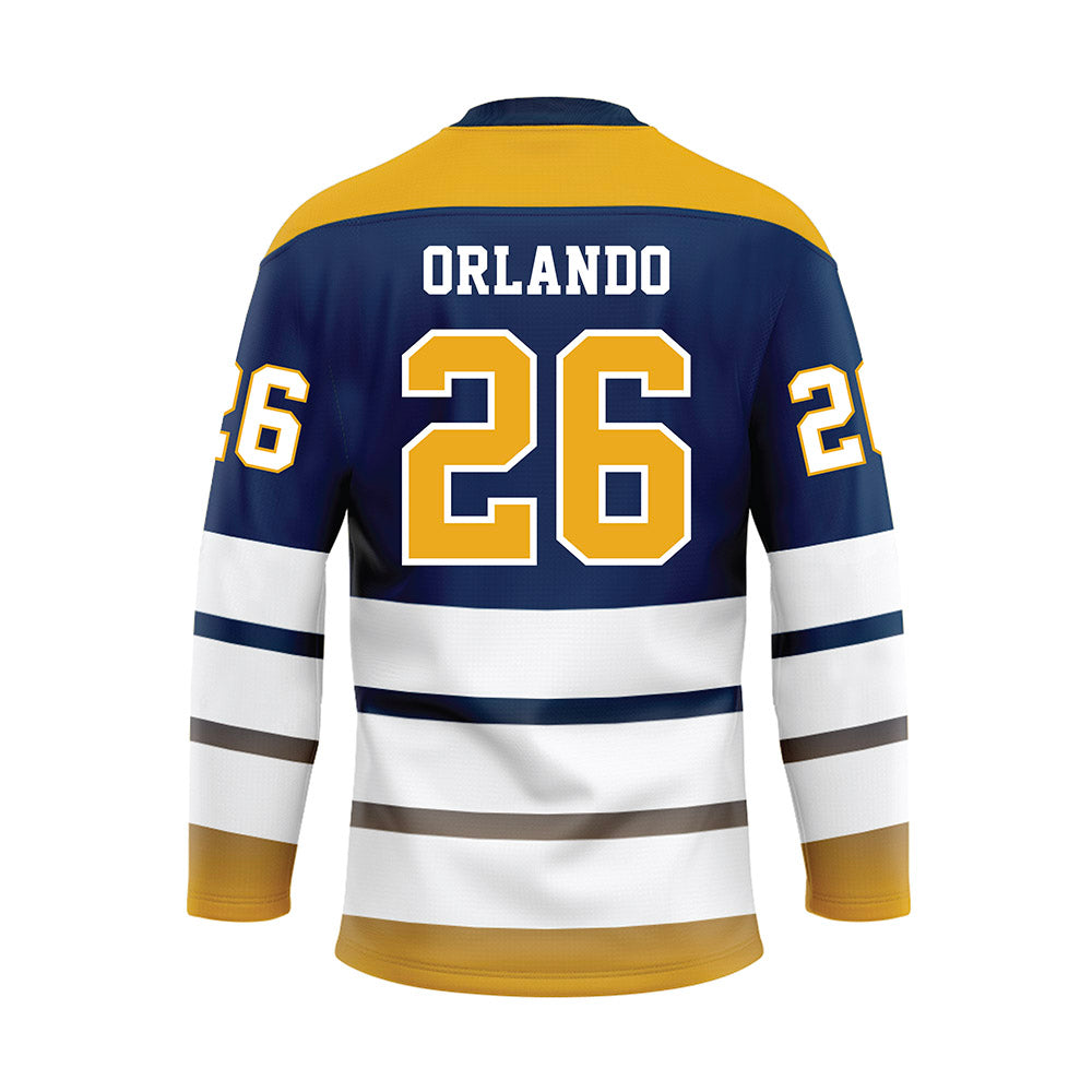 UTC - NCAA Softball : Alyssa Orlando - Blue Hockey Jersey-1