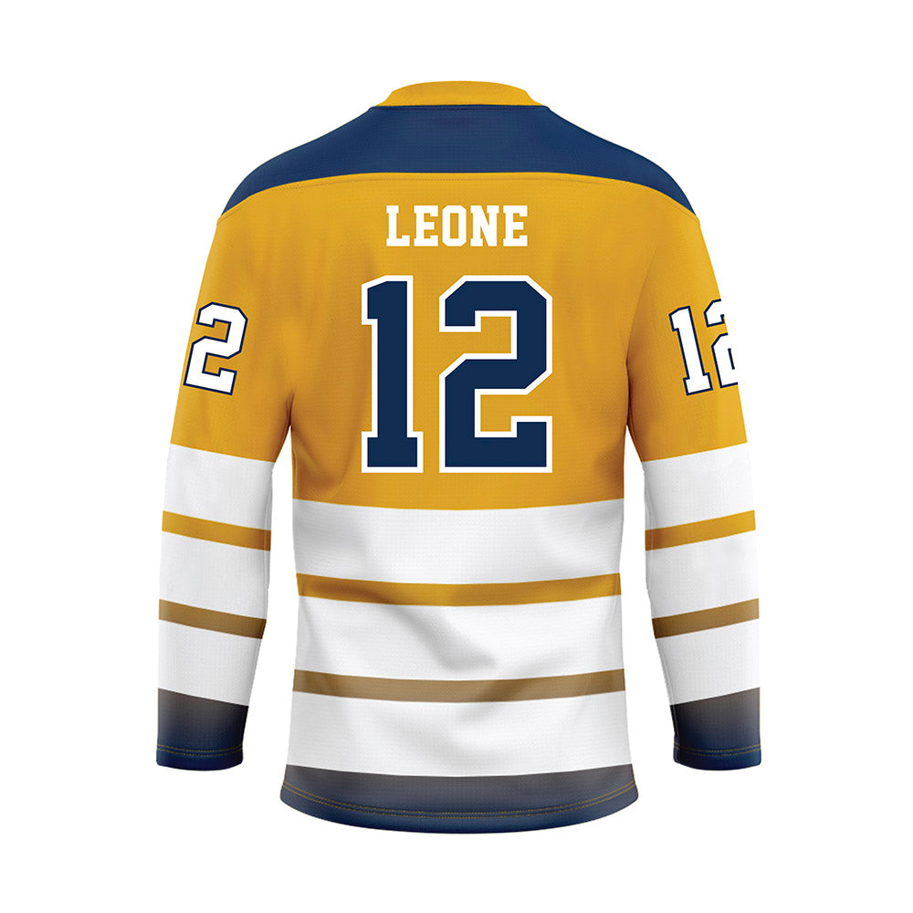 UTC - NCAA Softball : Mia Leone - Gold Hockey Jersey-1