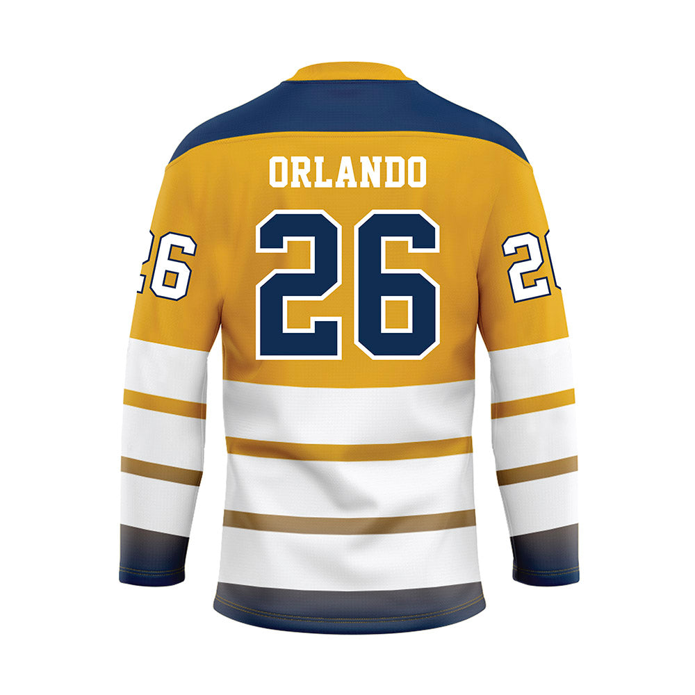UTC - NCAA Softball : Alyssa Orlando - Gold Hockey Jersey-1