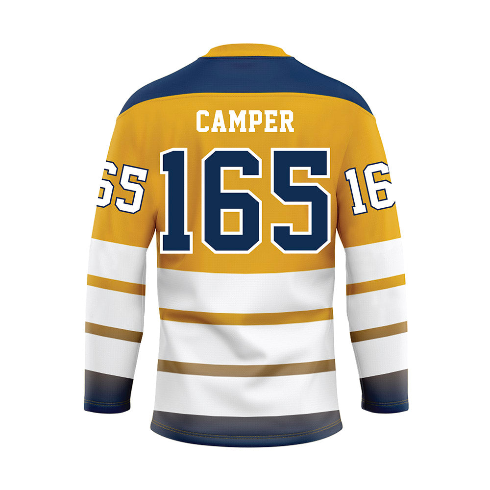 UTC - NCAA Wrestling : Tavian Camper - Gold Hockey Jersey-1