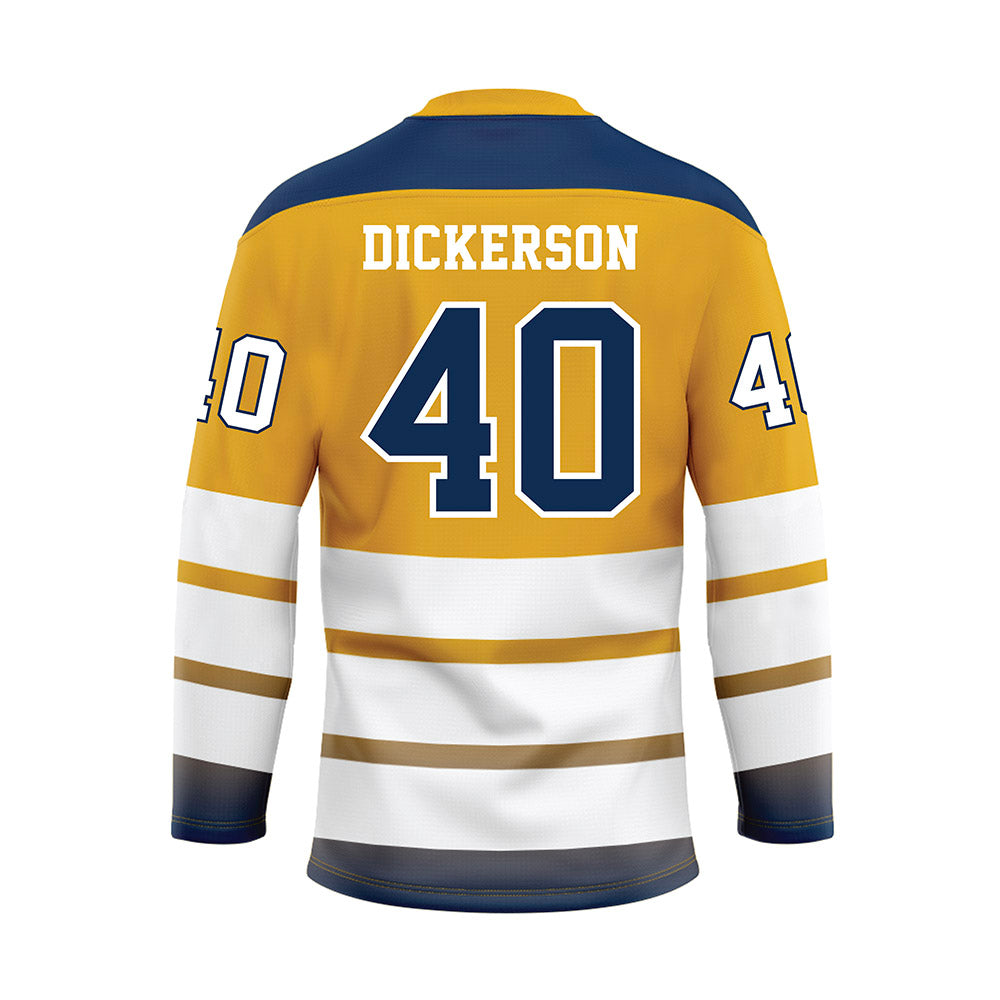 UTC - NCAA Football : Jordyn Dickerson - Gold Hockey Jersey-1