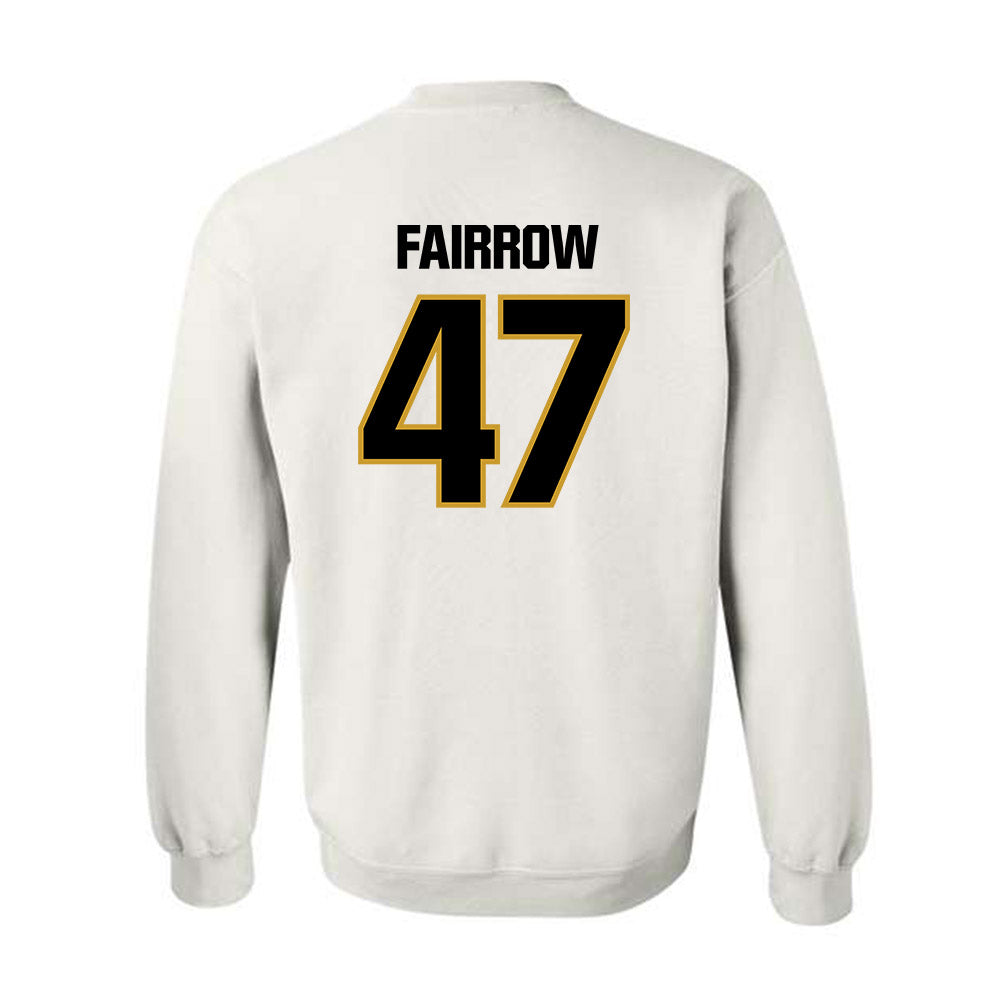 Alabama State - NCAA Football : Davier Fairrow - Classic Shersey Crewneck Sweatshirt-1