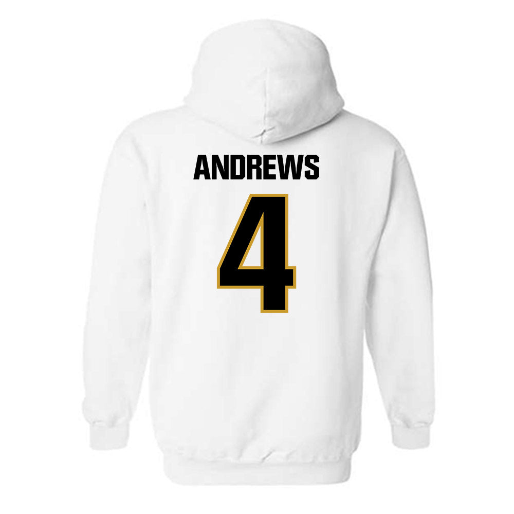 Alabama State - NCAA Men's Basketball : Mario Andrews - Classic Shersey Hooded Sweatshirt-1