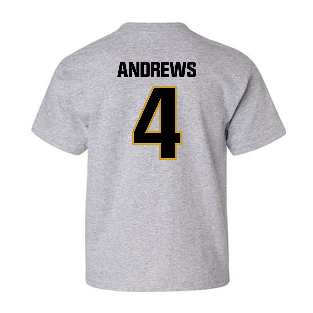 Alabama State - NCAA Men's Basketball : Mario Andrews - Classic Shersey Youth T-Shirt-1