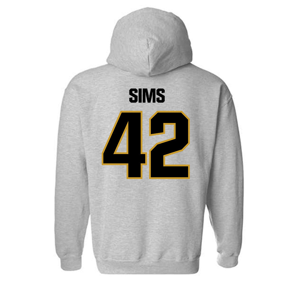 Alabama State - NCAA Football : Tashaun Sims - Classic Shersey Hooded Sweatshirt-1