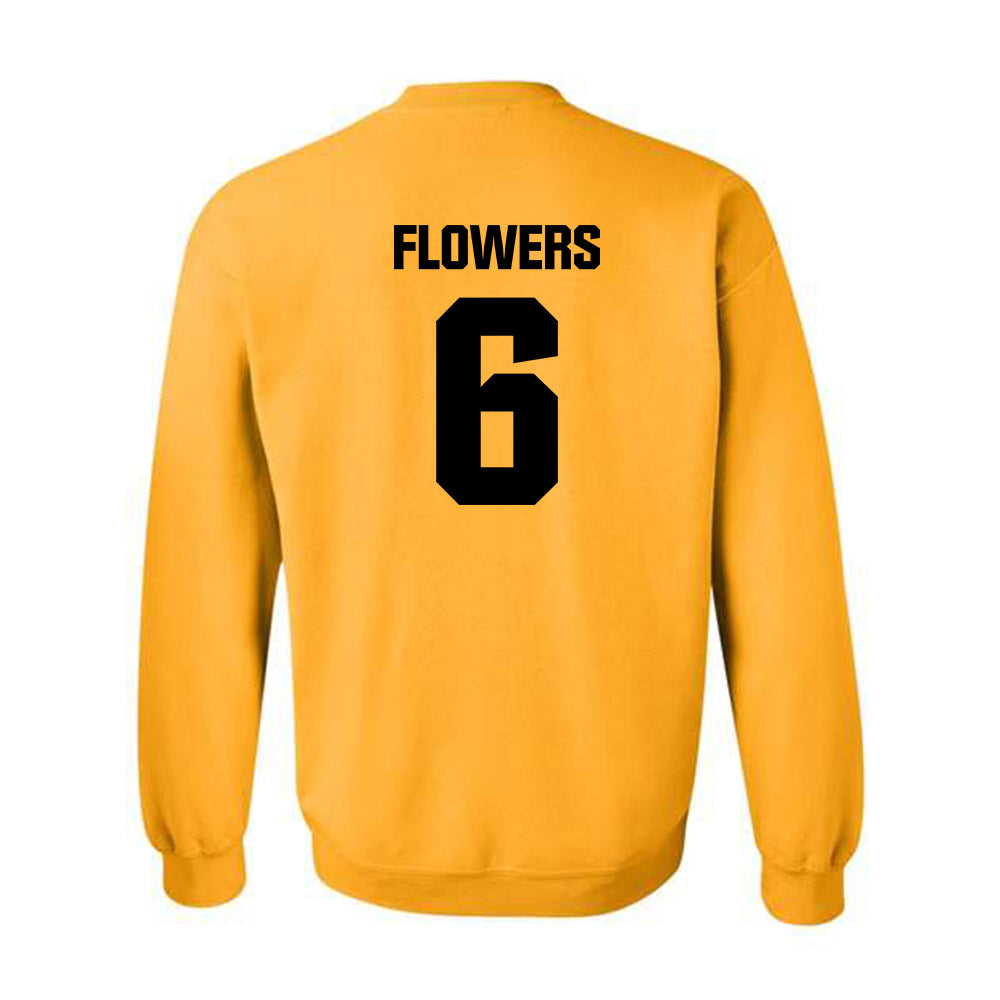 Alabama State - NCAA Women's Basketball : NyKeria Flowers - Classic Shersey Crewneck Sweatshirt-1