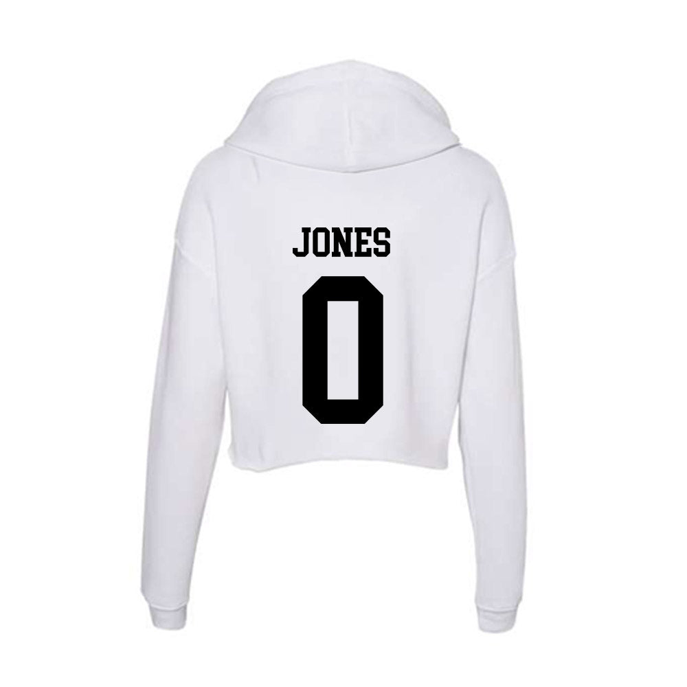 Alabama State - NCAA Football : Jalen Jones - Classic Shersey Women's Crop Fleece Hoodie-1