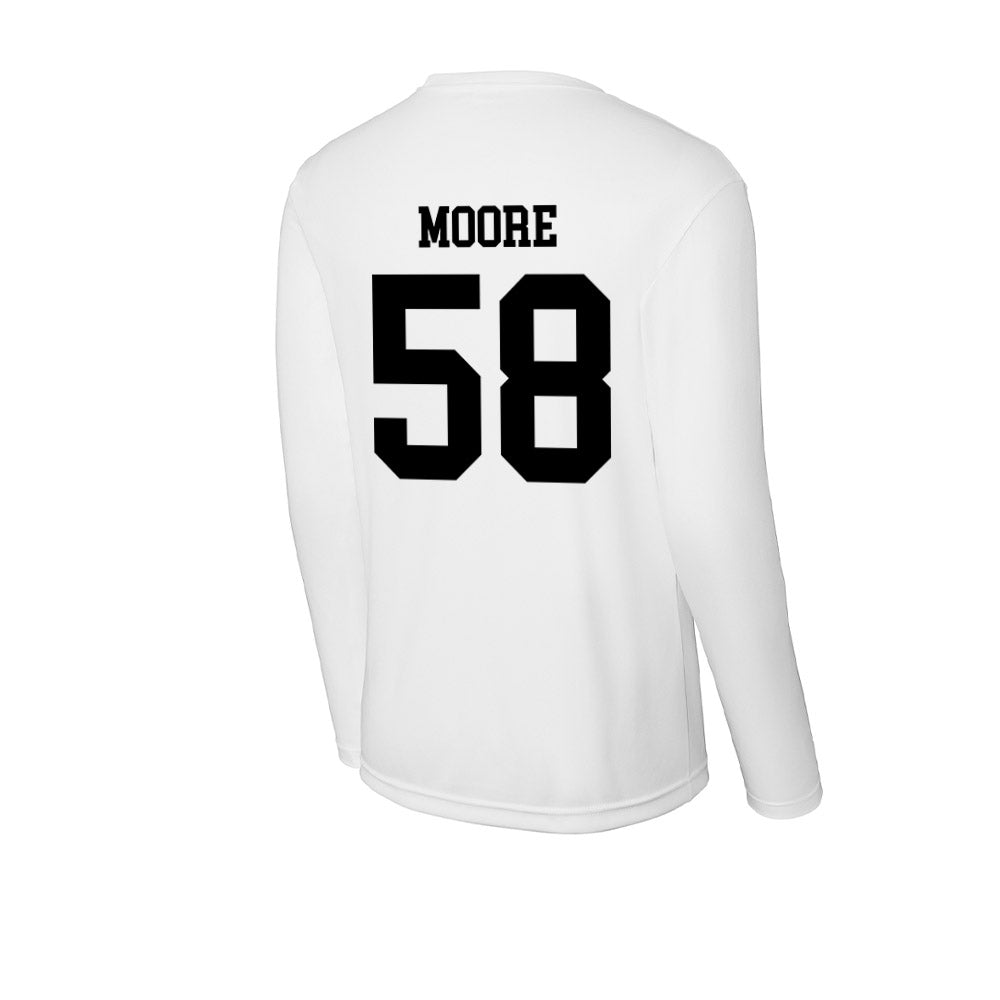 Alabama State - NCAA Football : Michael Moore - Classic Shersey Activewear Long Sleeve T-Shirt-1