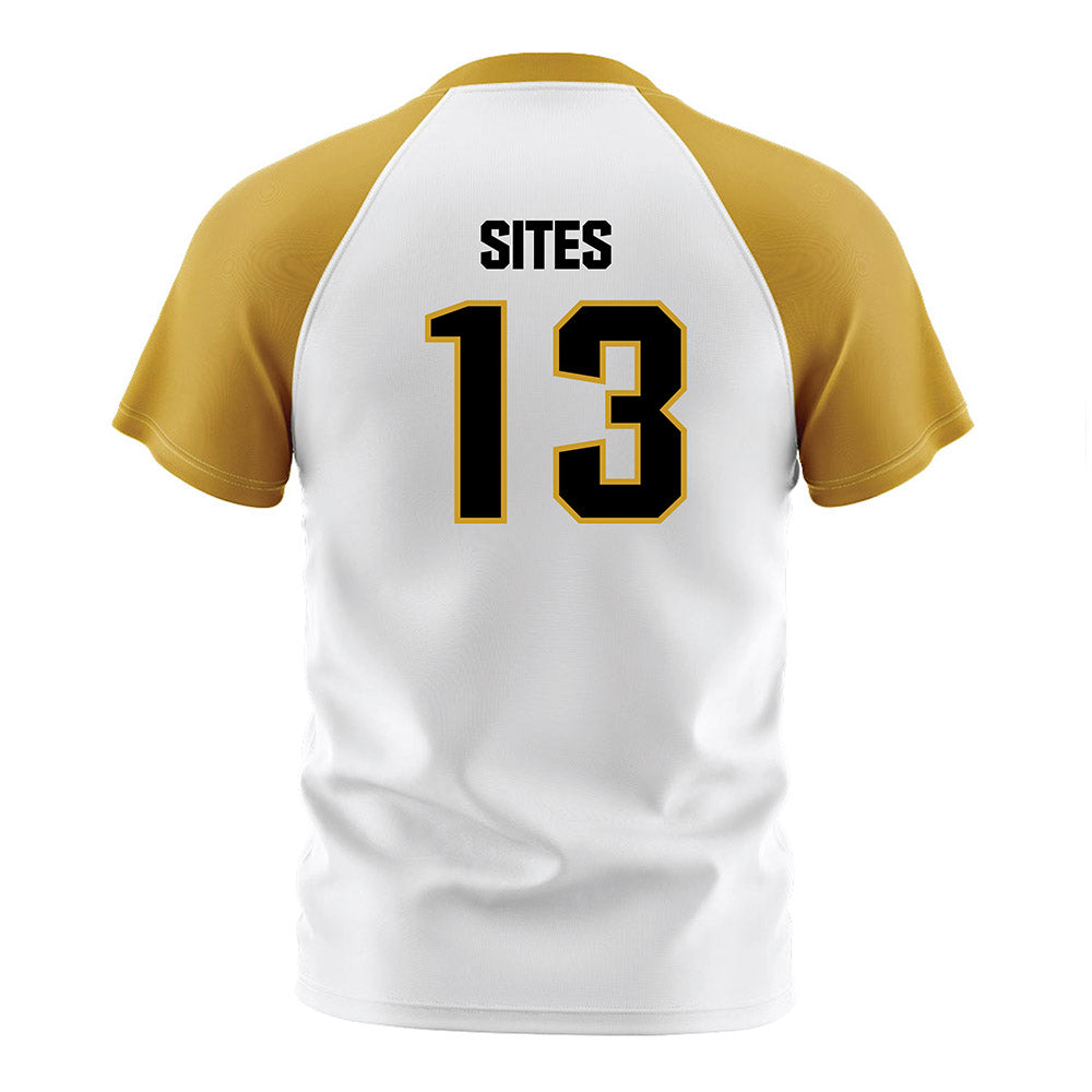 Alabama State - NCAA Women's Soccer : Briana Sites - White Soccer Jersey-1