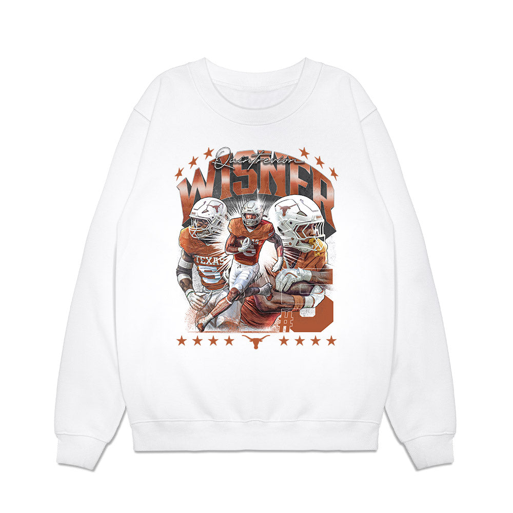 Texas - NCAA Football : Quinn Merritt - Collage Premium Crewneck Sweatshirt-0