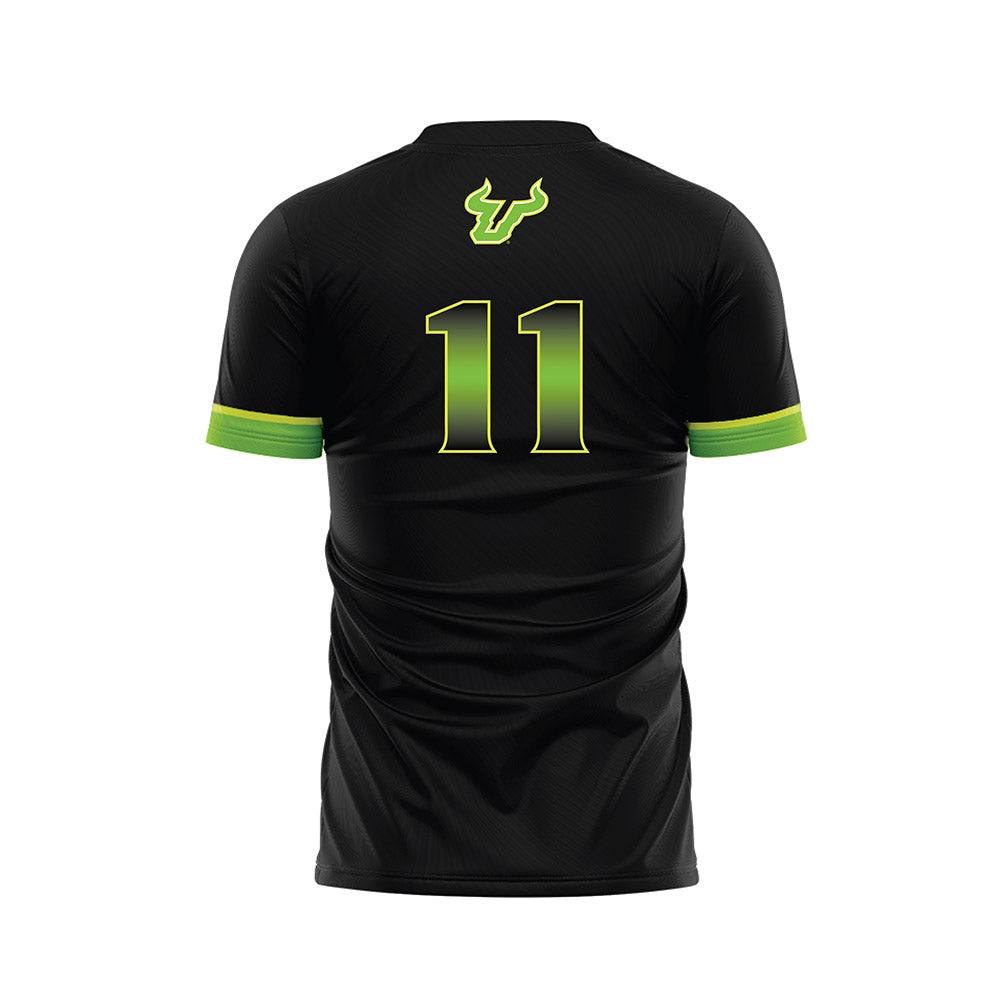 USF - NCAA Men's Soccer : Brandon Nyagurungo - Black Soccer Jersey-1
