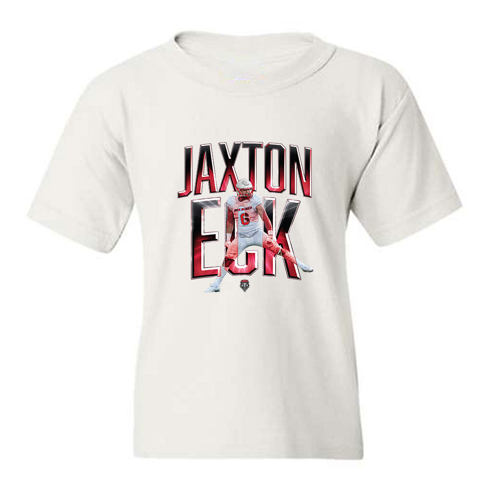New Mexico - NCAA Football : Jaxton Eck - Collage Youth T-Shirt-0