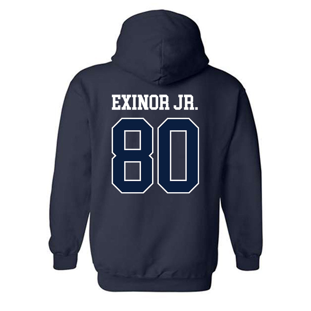 Penn State - NCAA Football : Jeff Exinor Jr. - Sports Shersey Hooded Sweatshirt-1