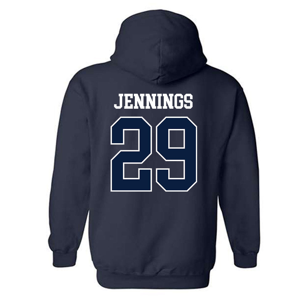 Penn State - NCAA Football : Daniel Jennings - Sports Shersey Hooded Sweatshirt-1
