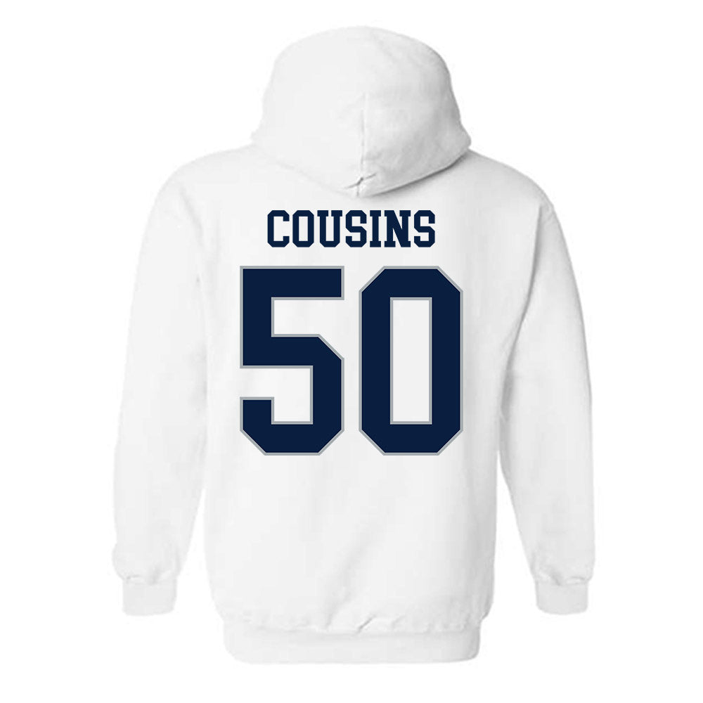 Penn State - NCAA Football : Cooper Cousins - Sports Shersey Hooded Sweatshirt-1