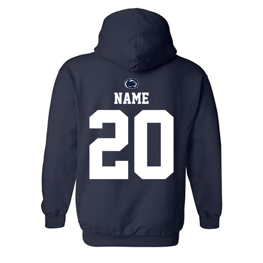 Penn State - NCAA Men's Soccer : Ben Liscum - Sports Shersey Hooded Sweatshirt-1