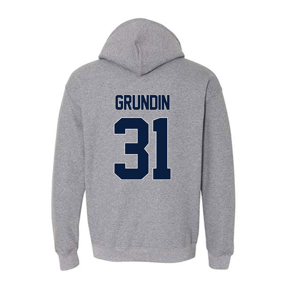 Penn State - NCAA Men's Soccer : Fredrick Grundin - Sports Shersey Hooded Sweatshirt-1