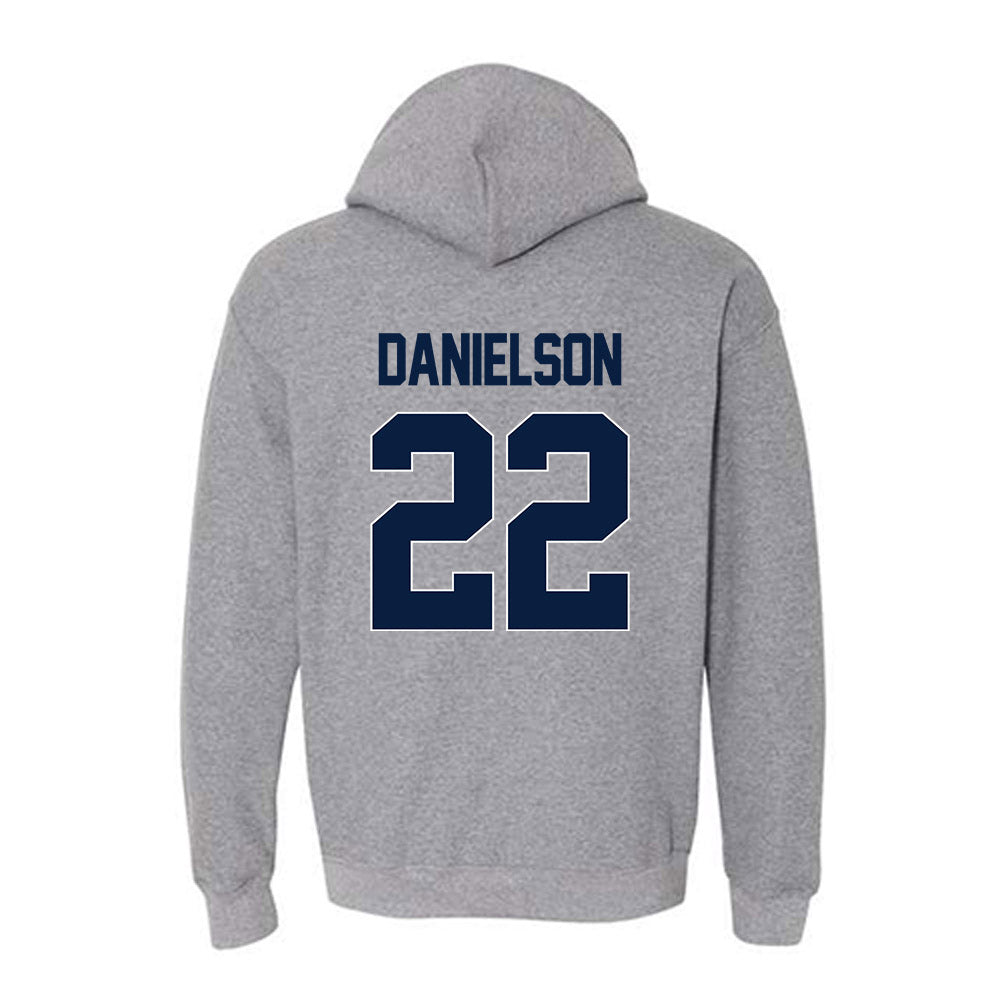 Penn State - NCAA Men's Soccer : Van Danielson - Sports Shersey Hooded Sweatshirt-1