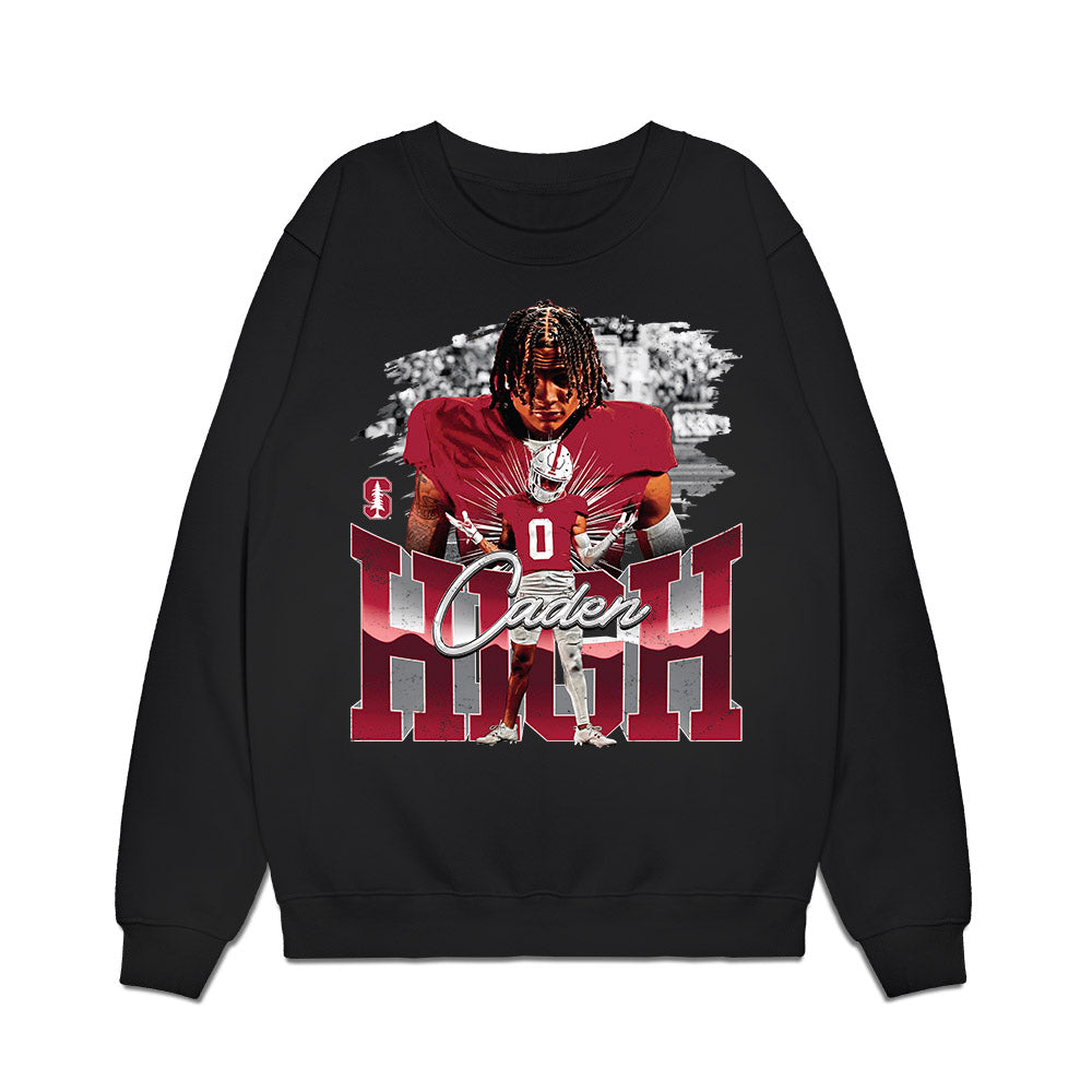 Stanford - NCAA Football : Caden High - Collage Premium Crewneck Sweatshirt-0