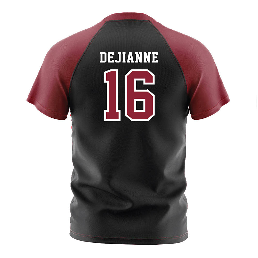 South Carolina - NCAA Men's Soccer : Matthew DeJianne - Black Soccer Jersey-1