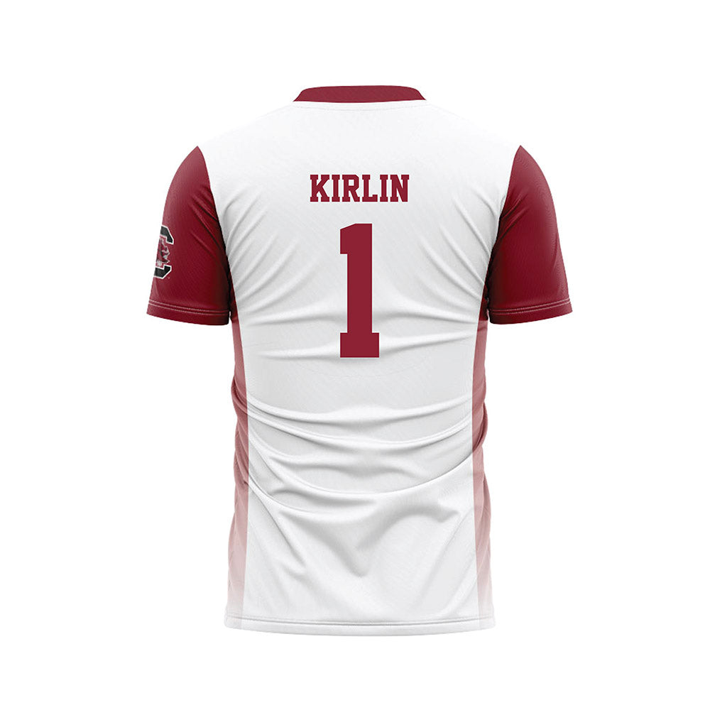 South Carolina - NCAA Women's Soccer : Emma Kirlin - White Soccer Jersey-1