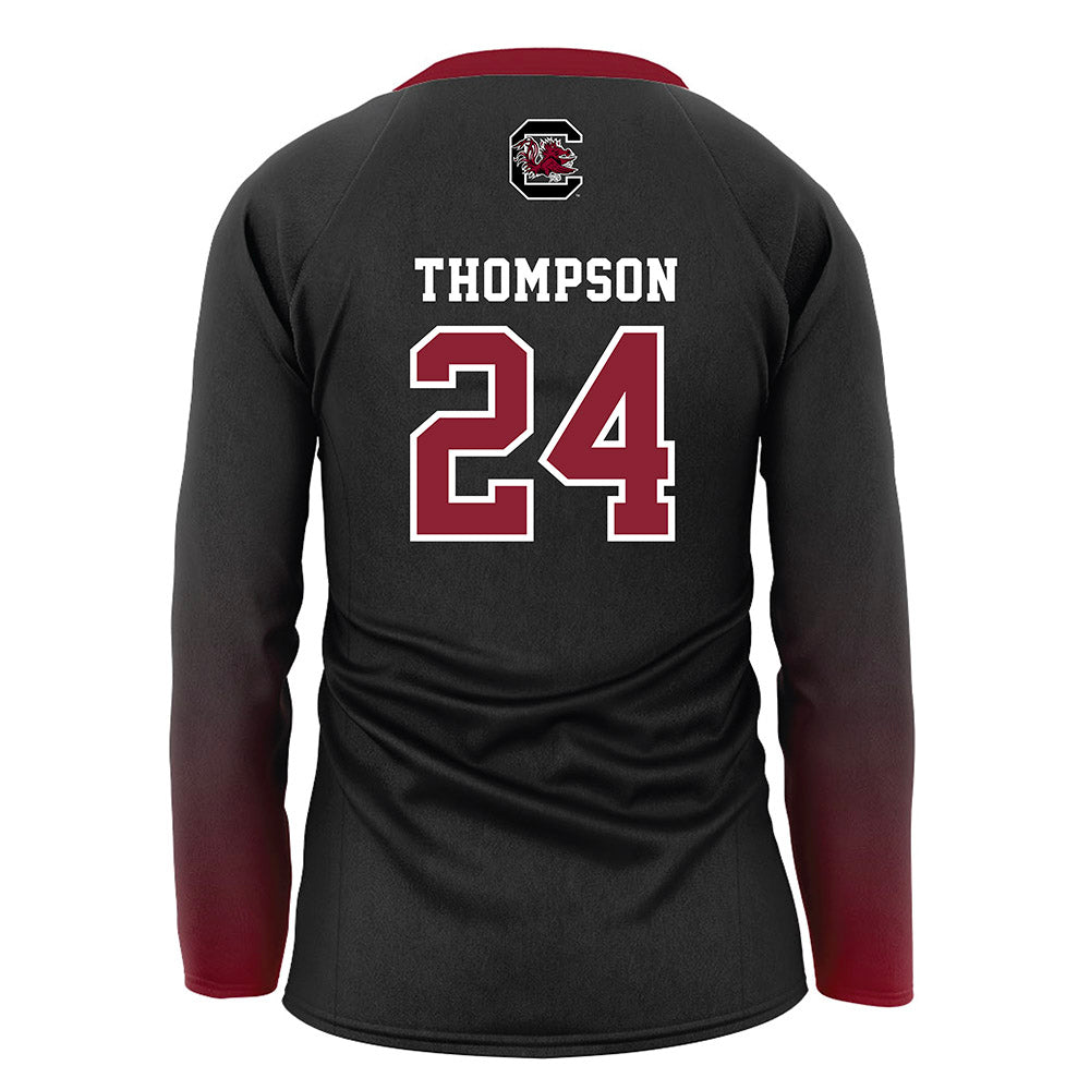 South Carolina - NCAA Women's Volleyball : Kimmie Thompson - Black Volleyball Jersey-1